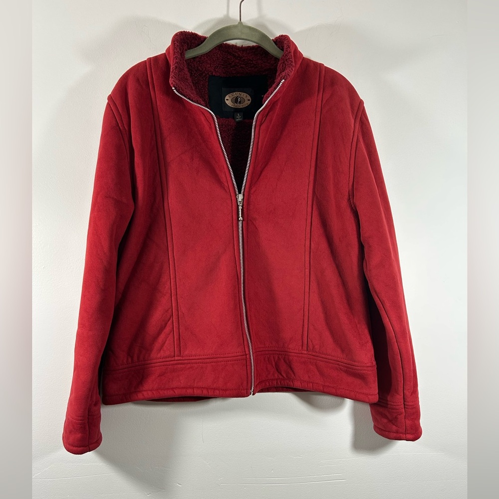Red  Country Clothing Co. Zip-Up Jacket